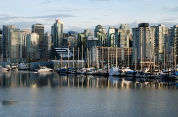 This photo of Vancouver, Canada's downtown skyline from Stanley Park was taken by Paul Caputo of Fort Collins, Colorado.